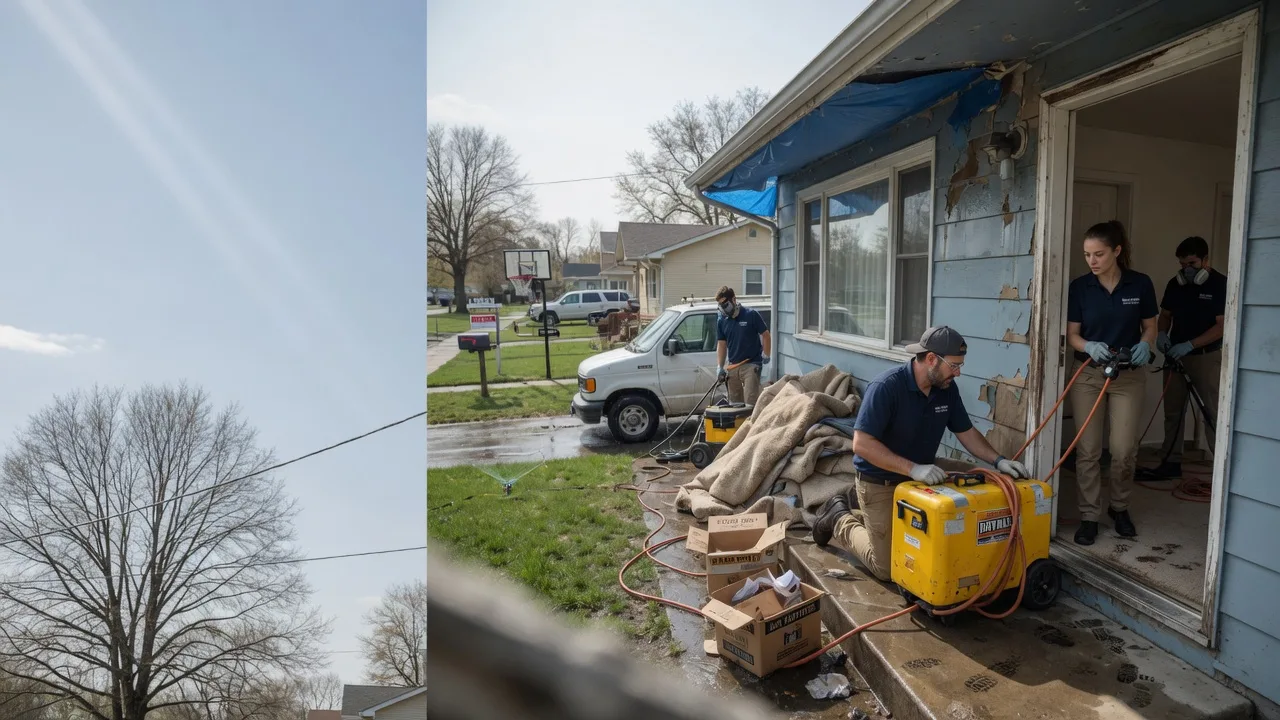 Basement Flood Cleanup in Erbacon, WV near me
